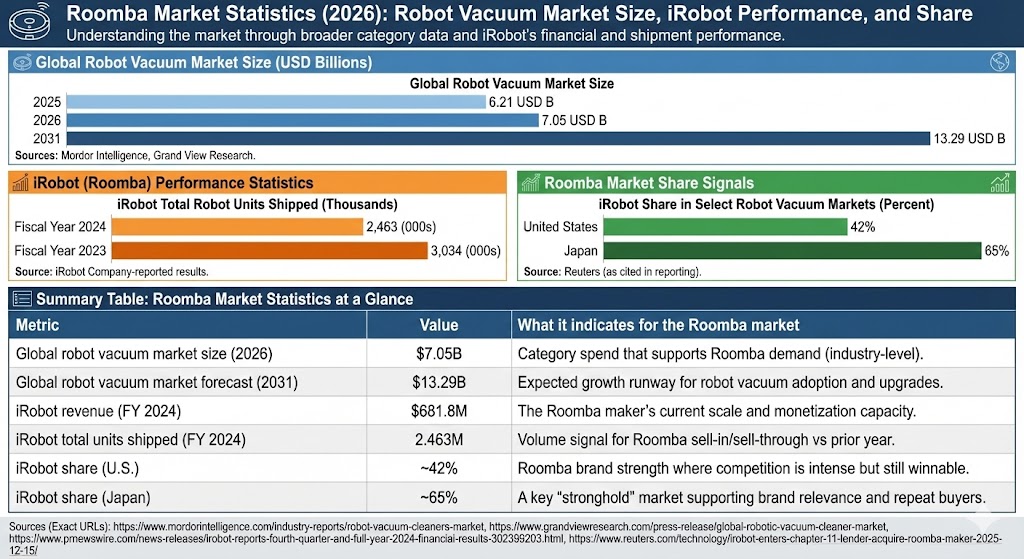 roomba market statistics